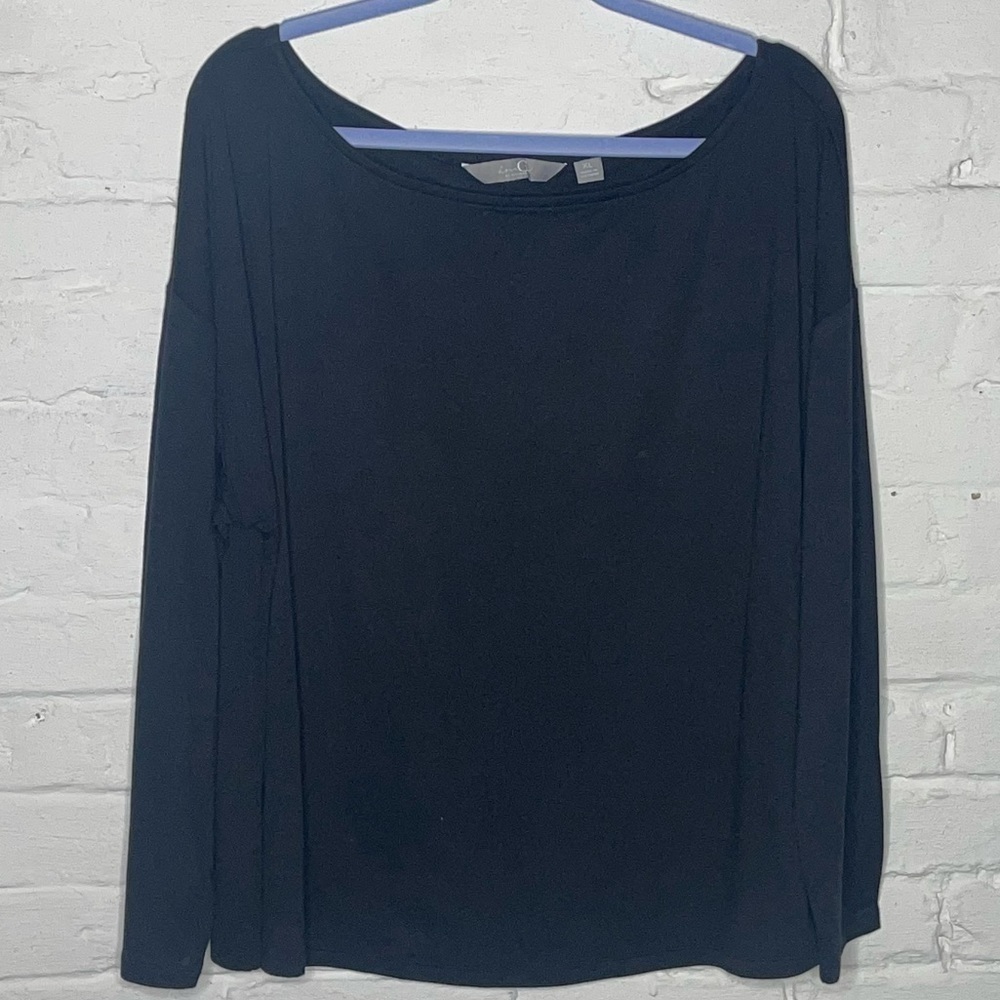 LounGy by Giuliana Long-Sleeved Top XL